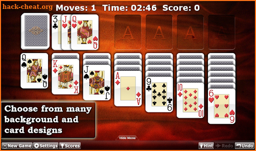 Solitaire Double-Deck HD screenshot