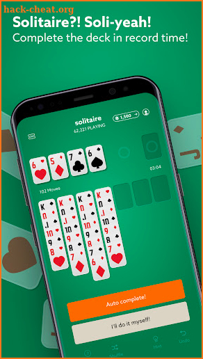 Solitaire - Earn Real Bitcoin screenshot