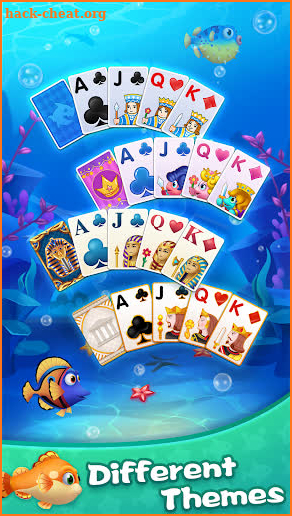 Solitaire Fish Klondike screenshot