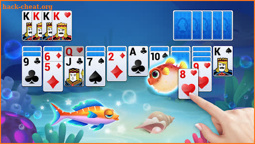 Solitaire Fish - Spider Card screenshot