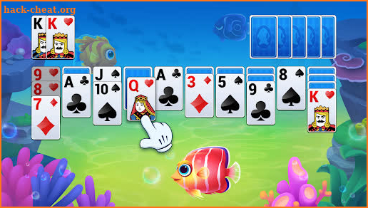 Solitaire Fish - Spider Card screenshot