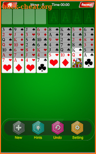 Solitaire FreeCell screenshot