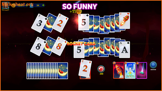 Solitaire Galaxy Adventure screenshot