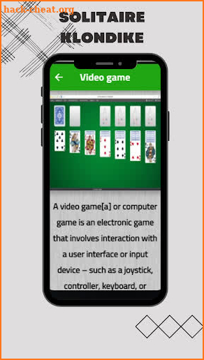 SOLITAIRE KLONDIKE screenshot