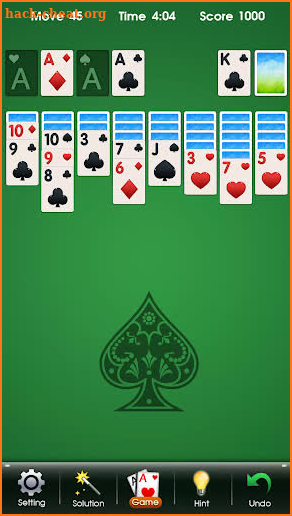 Solitaire Klondike 777 - free offline game screenshot