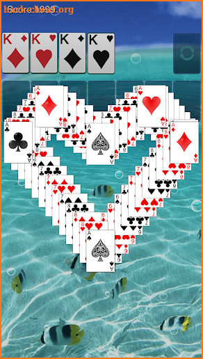 Solitaire: Ocean Blue screenshot