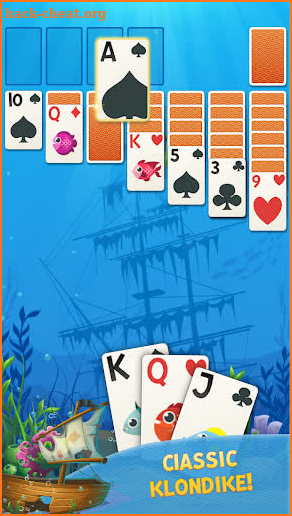 Solitaire -pets and money screenshot