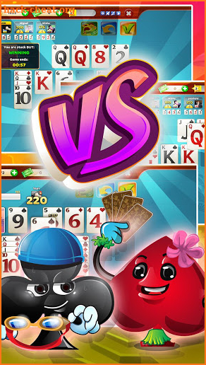 Solitaire Showdown 2 screenshot