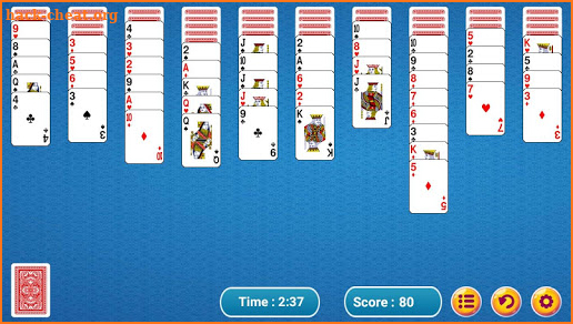 Solitaire Spider Classic 2019 - Game Card screenshot