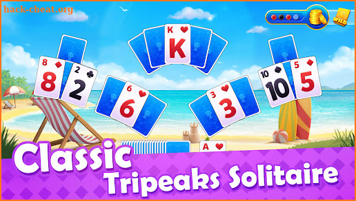 Solitaire Tripeaks Decor screenshot