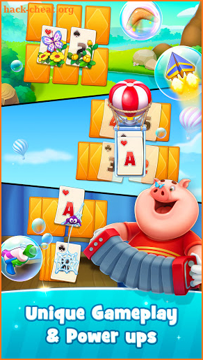 Solitaire TriPeaks HappyLand - Free Card Game screenshot