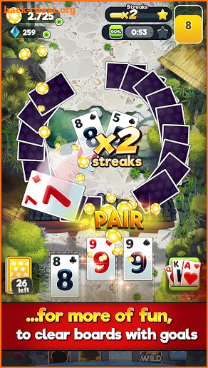 SOLITAIRE TRIPEAKS SPIN: A Tripeaks Cat Card Game screenshot