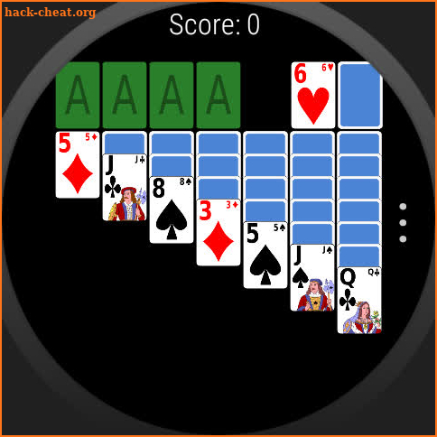 Solitaire Wearable screenshot