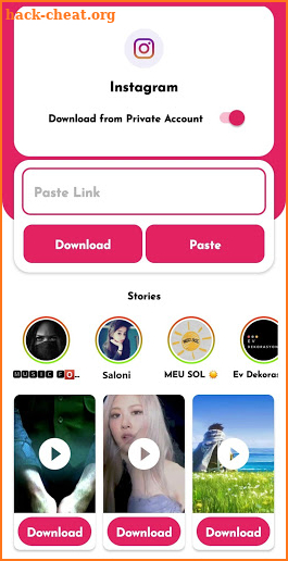 Solo Downloader - Social media video download app screenshot