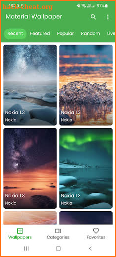 Solodroid : MaterialWallpaper screenshot