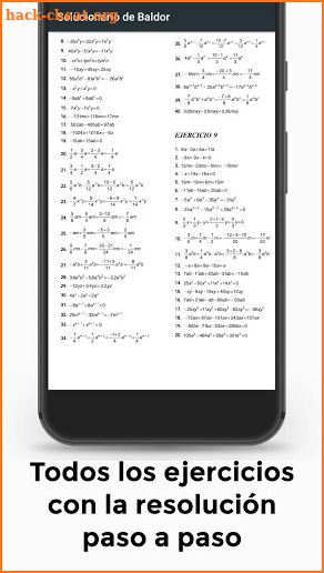 Solucionario de Baldor 📚😎🔥 screenshot