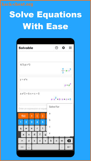 Solvable: Step-by-step Math Solver screenshot