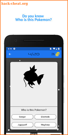 Solve Em All - Poke Quiz Hard Questions screenshot