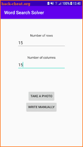 Solve Word Search With Photo screenshot