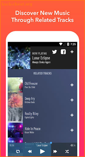 SongFlip - Free Music Streaming & Player screenshot