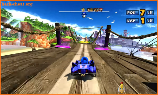 Sonic All Stars Racing Transformed Tips screenshot