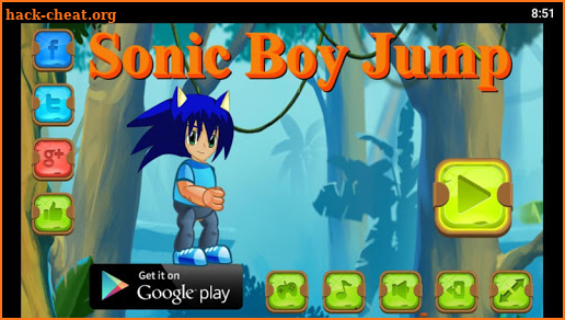 Sonic Boy Jump screenshot