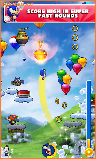 Sonic Jump Fever screenshot