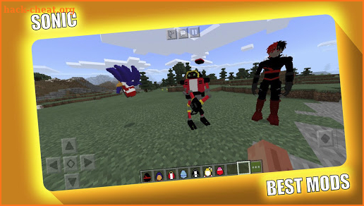 Sonic Mod for Minecraft PE - MCPE screenshot