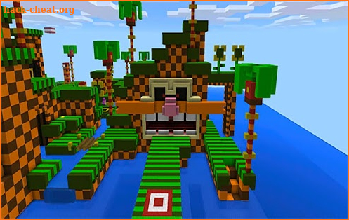 Sonic Parkour! parkour MCPE map! screenshot