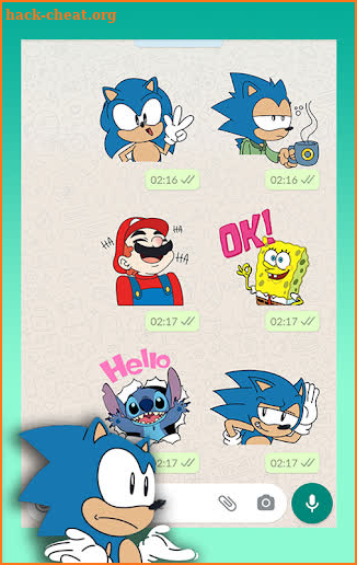 🔥 Sonic Stickers for Whatsapp 2020 screenshot