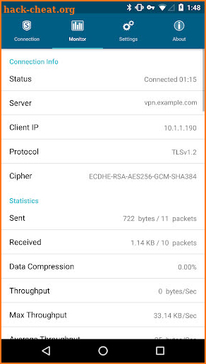 SonicWall Mobile Connect screenshot