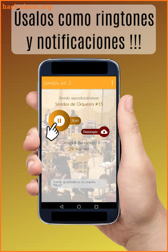 Sonidos de Orquesta para Celular, geniales tonos. screenshot
