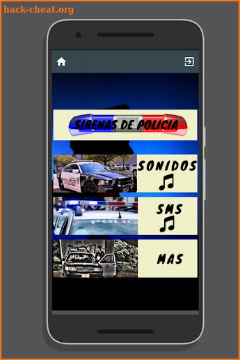 Sonidos de sirenas de policia gratis screenshot