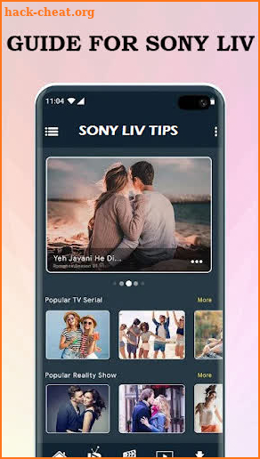 Sony pal Shows -Hotstar Sonypal Serials Guide screenshot