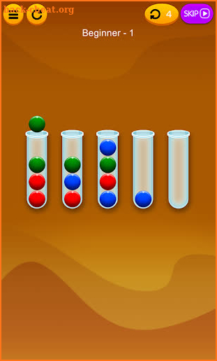 Sort Balls - fun Bubble sorting puzzle screenshot