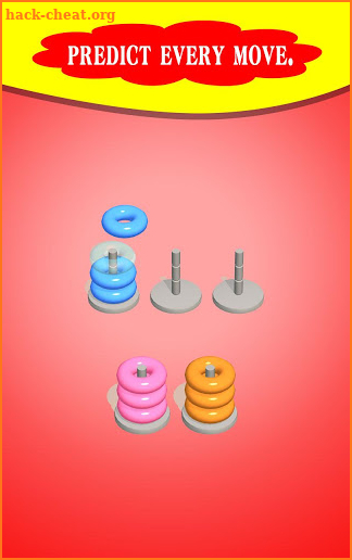 Sort Hoop Color Stack screenshot