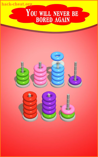 Sort Hoop Color Stack screenshot