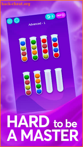 Sort The Bubbles - Brain Balls screenshot