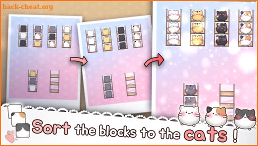 Sort the Cats - Brain puzzle screenshot