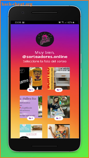 Sorteadores.Online, sorteos para instagram screenshot