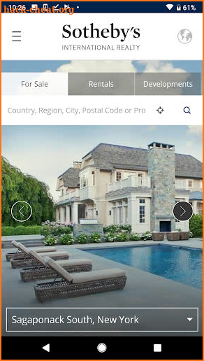 Sotheby's International Realty Mobile screenshot