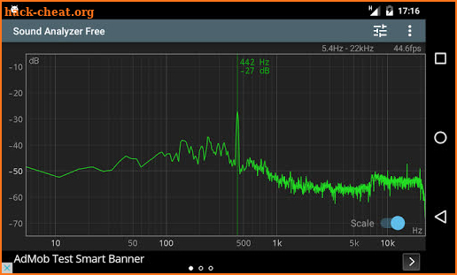 Sound Analyzer Free screenshot