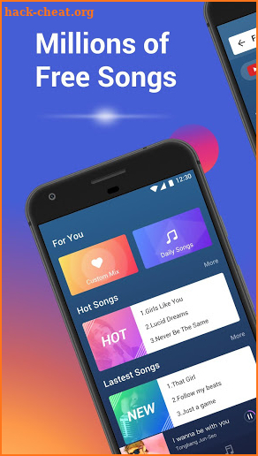 Sound Music Player screenshot