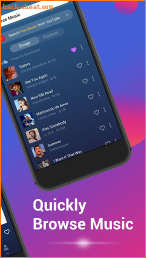 Sound Music Player screenshot