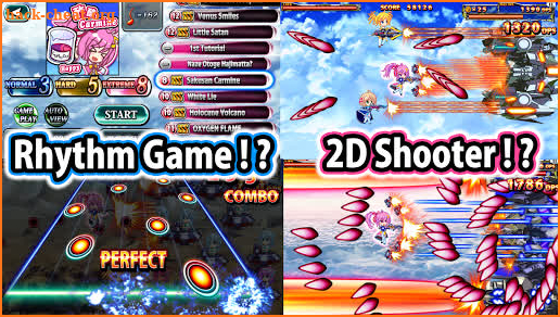 SOUND SHOOTING!! - Rhythm Action & 2D Shooter screenshot