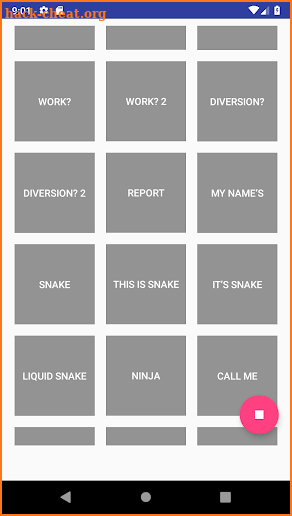 Soundboard for Solid Snake screenshot