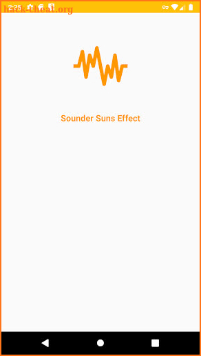 Sounder Suns Effect screenshot