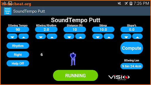 SoundTempo Putt screenshot