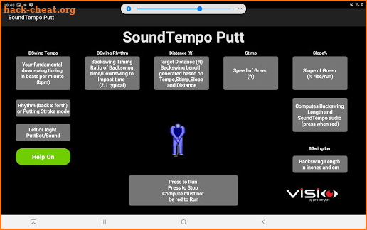 SoundTempo Putt screenshot