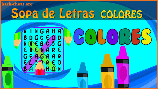 Soup of Letters of Colors screenshot